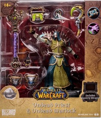 World Of Warcraft - Undead Priest/Warlock 6in Af